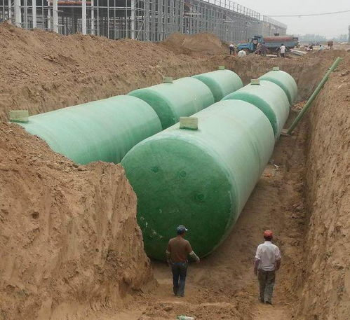 馬鞍山61立玻璃鋼化糞池隔油池如何安裝承重